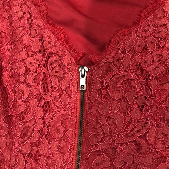 Salmon Adriana Papell dress - Picture 3 of 4